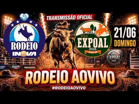 #rodeioaovivo EXPOAL - LAJINHA-MG 2026 (DOMINGO)