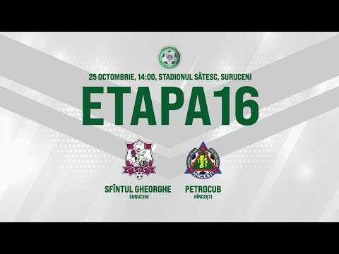 LIVE: DIVIZIA NAȚIONALĂ,Etapa 16,  FC SFÎNTUL GHEORGHE  - FC PETROCUB  25.10.2020, 14:00