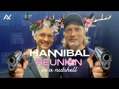 Mads Mikkelsen & Hugh Dancy being chaotic for 10 minutes (not so) straight