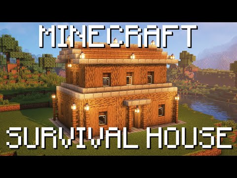 Insane Minecraft Build: Ultimate Spruce Survival House 🌲