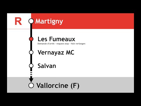 annonces TMR » Mont Blanc Express Martigny — Vallorcine (F) | SLBahnen