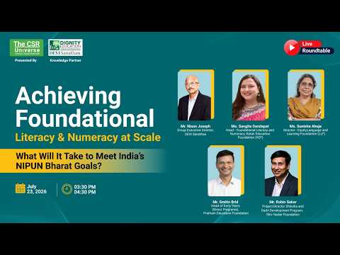 Achieving FLN at Scale: Meeting India's NIPUN Bharat Goals | Leading Education Experts ?