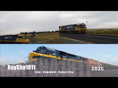 Freight through the Golden Plains Shire 20_04 - Australian Trains by Raysha1811