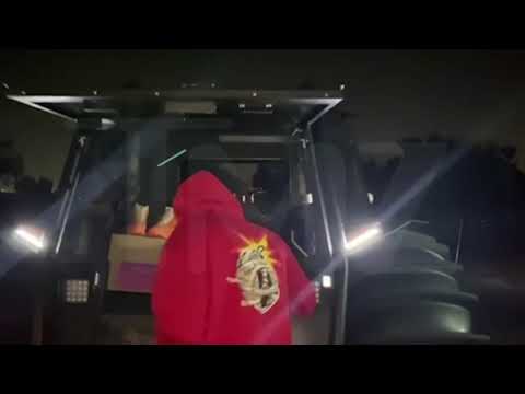 Kanye West gifts Chris Brown a tank truck