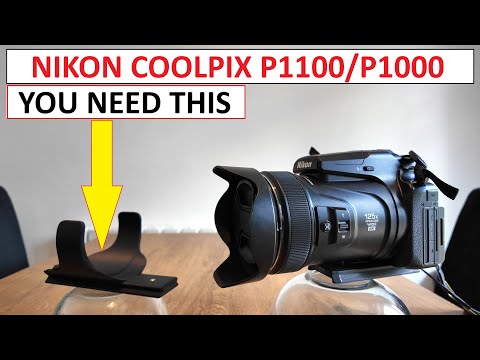 NIKON COOLPIX P1100/P1000 – SCHNELLWECHSELPLATTE – Ein unverzichtbares Zubehör, wenn Sie diese Ka...