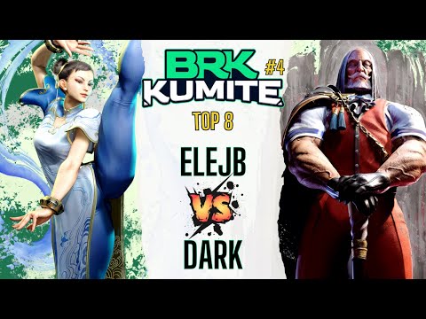 SF6 👊 ELEJB (Chun-Li) vs Dark (JP) 👊 BR Kumite #4 - Street Fighter 6 - Top 8