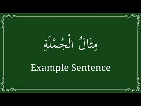 Learn Arabic with Example : Lesson -1 ।। Episode -1 ।। Sibawayh Academy