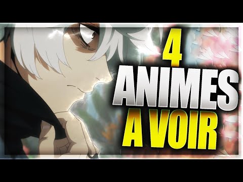 4 ANIMES A VOIR ABSOLUMENT POUR LE PRINTEMPS 2023 !