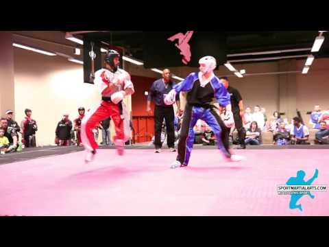 Chris Ellis vs Chris Gorham Team Sparring Rd1 - 2016 AKA Warrior Cup