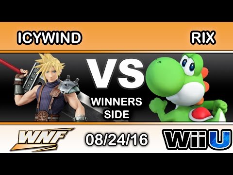 WNF 3.4 - IcyWind (Cloud) Vs. THB | Rix (Yoshi) Winners Side - Smash Wii U