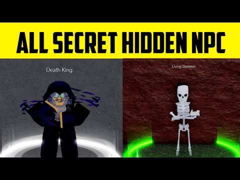 Alll hidden NPC u have missed in the first sea #roblox #bloxfruits