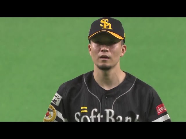 【7回裏】3球三振!! ホークス・千賀が7回途中1失点の好投を見せる!! 2020/10/21 F-H