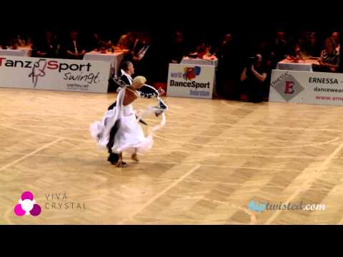 Jaak Vainomaa - Taina Savikuri, Austrian Open 2013, WDSF WCH 10 dance, final - quickstep
