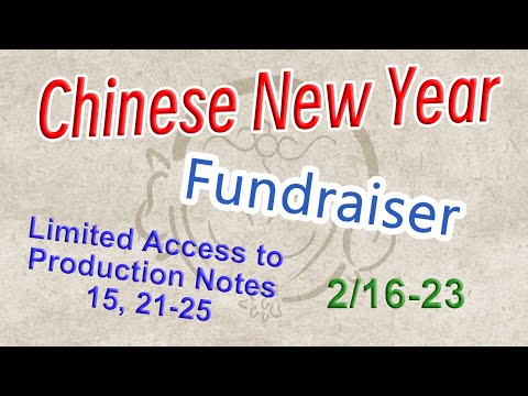 CNY Limited Access for Production Notes 15, 21-25 (2/16-23)