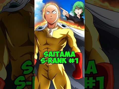 Saitama Becoming The #1 S-Rank Hero | One Punch Man
