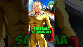 Saitama Becoming The #1 S-Rank Hero | One Punch Man