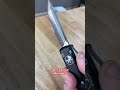 Don T Oil Your Microtech OTF Knife