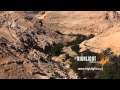 LN 025 Israel stock footage library: Negev mountains, Ein Ovdat (Avdat)