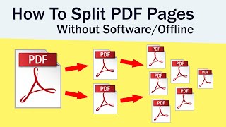 How To Split PDF Pages Into Separate Files In Offline Without Any Software