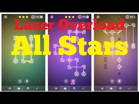 Laser Overload Level 4-17 4-18 3 Stars