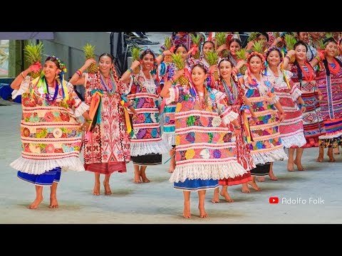 Espectacular Baile FLOR DE PIÑA | Guelaguetza 2019