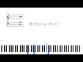 EZE EBUBE EASY PIANO TUTORIAL KEY F - Neon Adejo
