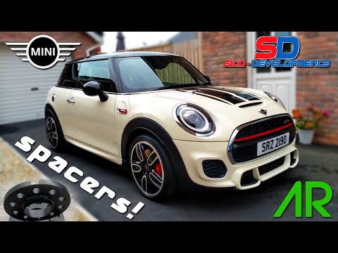 FORGED WHEEL SPACERS INSTALL! | SICO DEVELOPMENTS BLACK SERIES | MINI COOPER S JCW