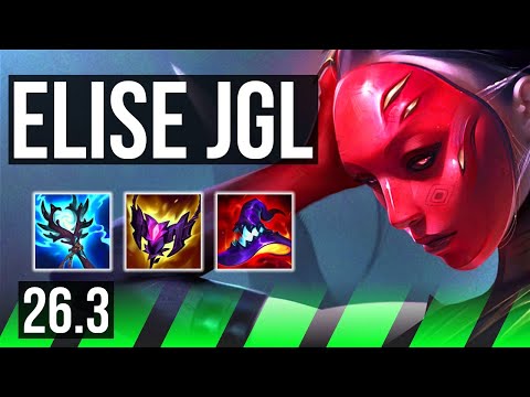 ELISE vs ZAAHEN (JGL) | 43K damage | EUW Challenger | 26.3