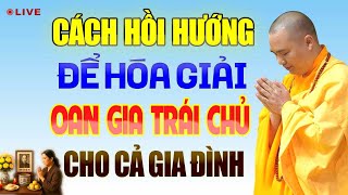 Cách Tu Tập Hồi Hướng Để Hóa Giải Oan Gia Trái Chủ Cho Cả Gia Đình - Thầy Thích Đạo Thịnh.
