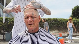 Stylist Jason Schneidman Changes Lives with Haircuts video