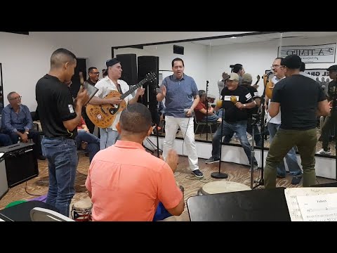 El Conjunto Clasico con Tito Nieves ensayan en Tempo Studios,antesala al Dia Nacional de la Salsa