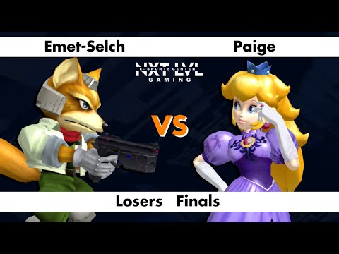 NXT LVL Gaming 8 - Losers Finals - Emet-Selch (Fox) vs Paige (Peach) - SSBM Smash Melee