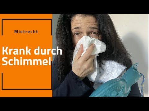Krank durch Schimmel in der Wohnung. Nützliche Tipps für Mieter.