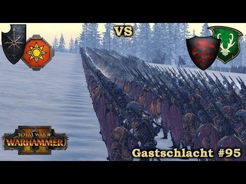 Skelettwind - Gastschlacht #95 - Echsos vs Vampirelfen - Total War: Warhammer 2 deutsch