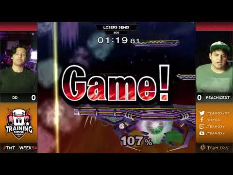 TMT 54 - DD (Puff) VS PeachIcedT (Peach) - SSBM Losers Semis - Melee