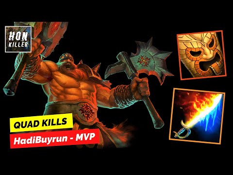 HoN Berzerker INSANITARIUS with DAWNBRINGER - MVP