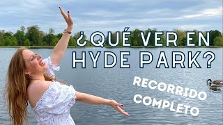 12 lugares que TIENES QUE VER en HYDE PARK y KENSINGTON GARDENS -  TOUR completo