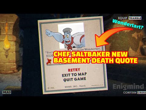 Chef Saltbaker basement New death quote