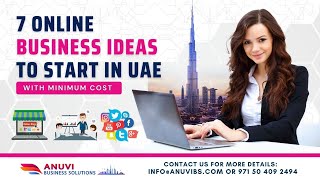 7 online Business ideas in UAE at minimum cost/ How to setup an online business?