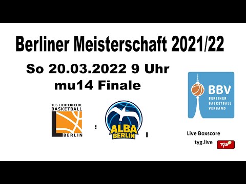 mu14 - Berliner Meisterschaft Finale