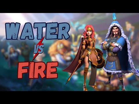 Water best setup/Build to counter Fire | Infinity Kingdom