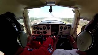 preview picture of video 'Cessna 152 - Trainning Area in Cilacap 3000feet and below ( Alfa Flying School )'