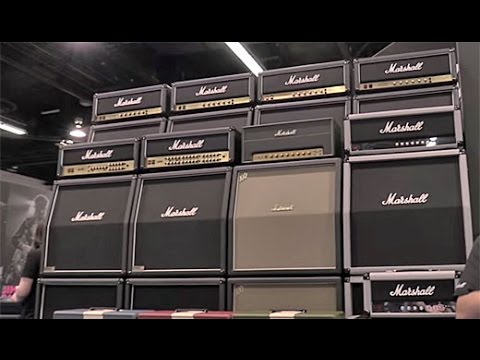 NAMM '16 - Marshall Amplification Code Series Amps & 2525 Mini Jubilee Demos