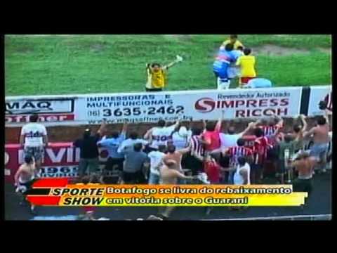 PROGRAMA ESPORTE SHOW - BOTAFOGO 2X1 GUARANI - PAULISTÃO 2012