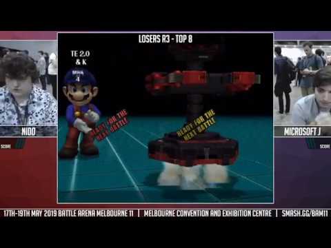 BAM11 PM Singles - Nido (R.O.B., Ness) vs Microsoft J (Mario, Falco) LR3
