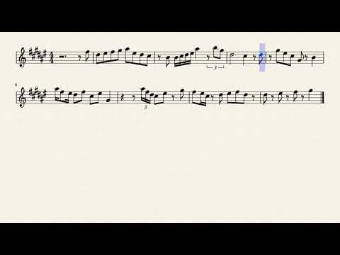 rhythmic exercise 00000006 07 G-sharp dorian by Rex Djere