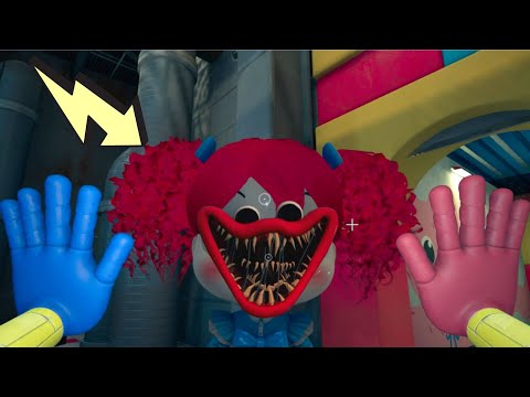 Poppy betrayed  HUGGY WUGGY and ate me herself Mommy Long Legs save me (Poppy Playtime chapter 2)