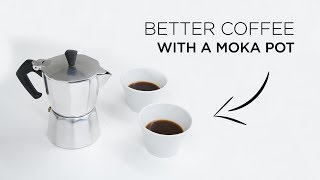 How To Make Better Coffee with a Moka Pot