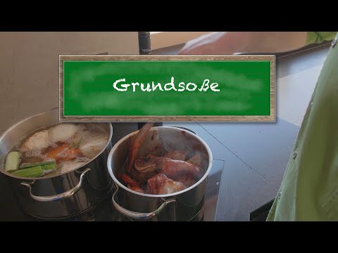 Dunkle Grundsoße (Jus) zum Nachmachen - Zillertaler Küche - Schmankerlweg Rezeptbüchlein
