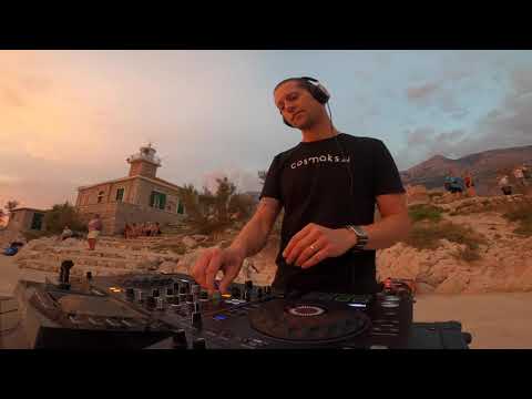 Cosmaks: DJ live set from the Lighthouse, Makarska | Melodic House (Monstercat Silk, Anjunadeep)